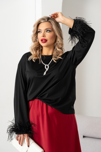 Лонгслив МД-24-2 черный