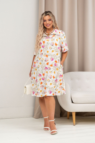 Платье МП-2510 пудра