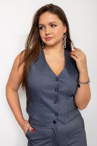 Жилет АЖ-05 джинс