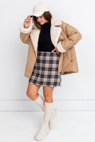 Куртка K-73525 песок